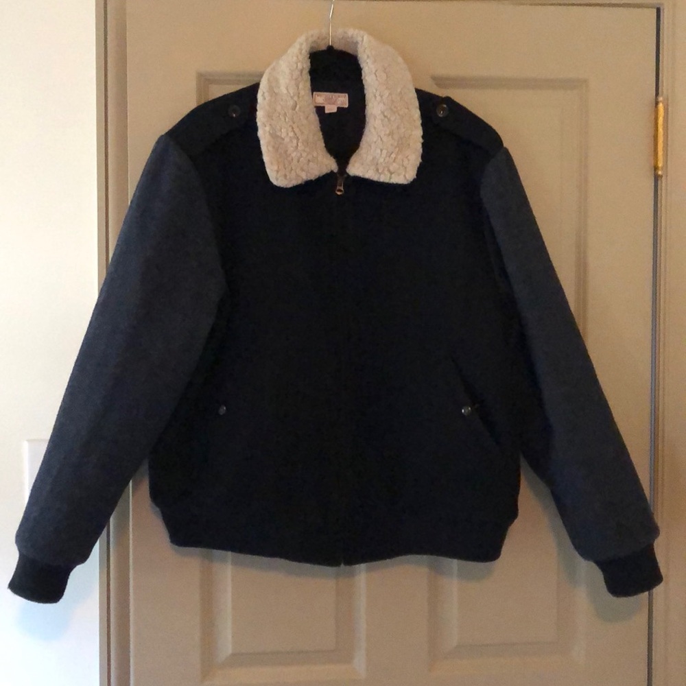 Men’s Wallace & Barnes J.Crew Wool Bomber Jacket